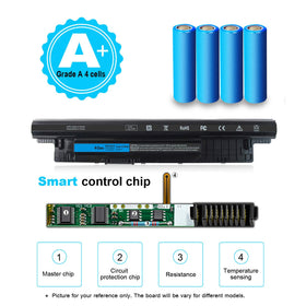 Emanjor 40Wh battery Dell Inspiron 14-15-17 setup for versatile laptops