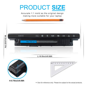 Emanjor 40Wh battery side ports showing connectivity
