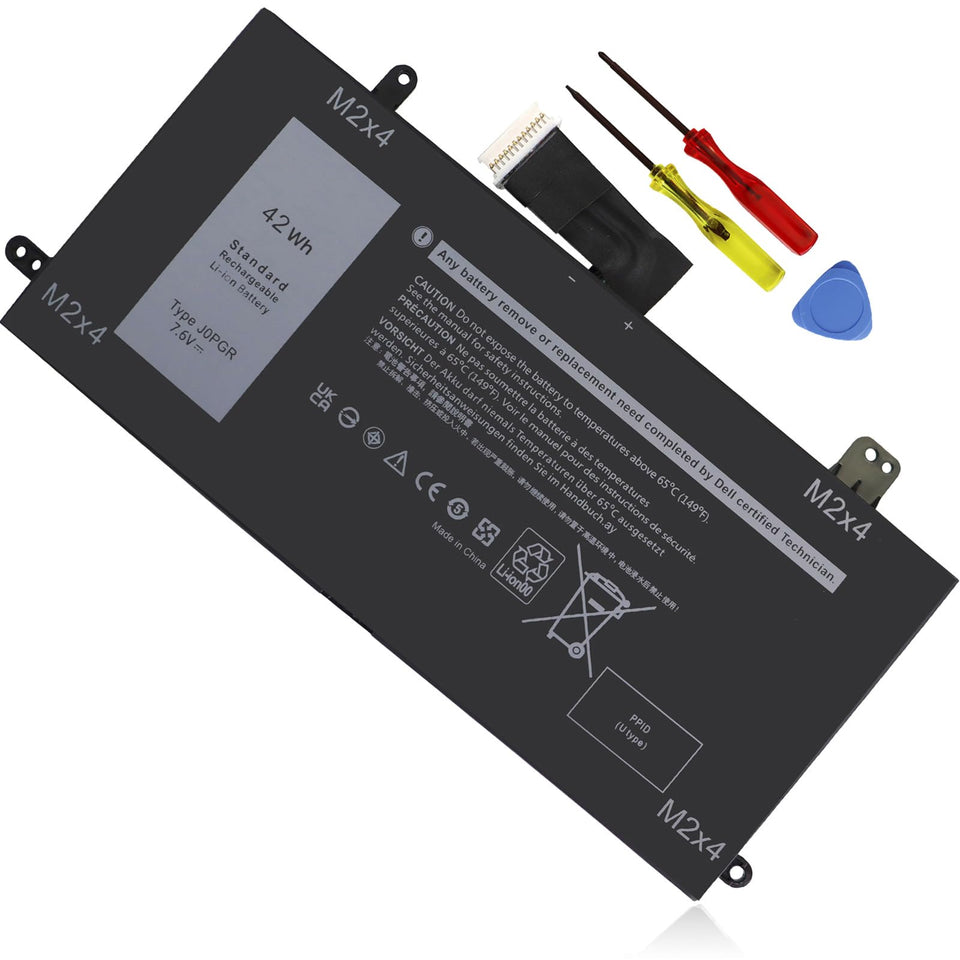 Emanjor 42Wh J0PGR battery box for safe replacement planning.