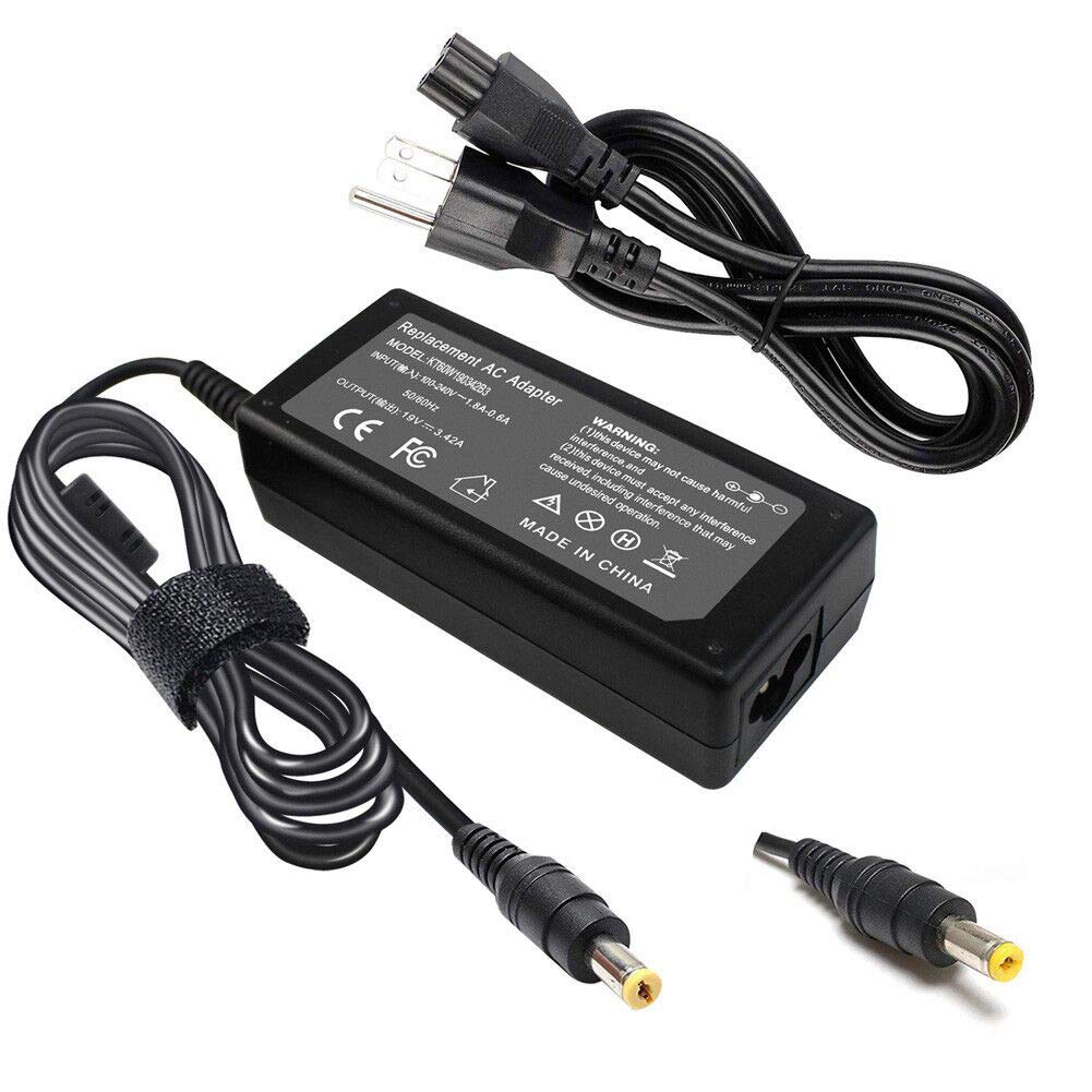 Emanjor 65W AC adapter front view ready to power Acer devices