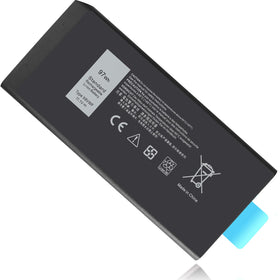Emanjor 97Wh X8VWF battery front view enhances unplugged run time.