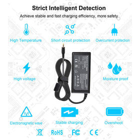 Emanjor AC power cord demonstrates ample reach for flexible setup