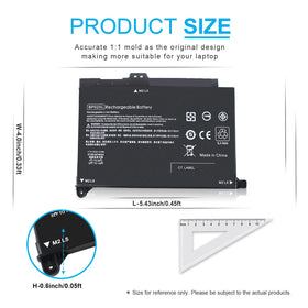 Emanjor BP02XL compatibility list shows broad Pavilion laptop support.