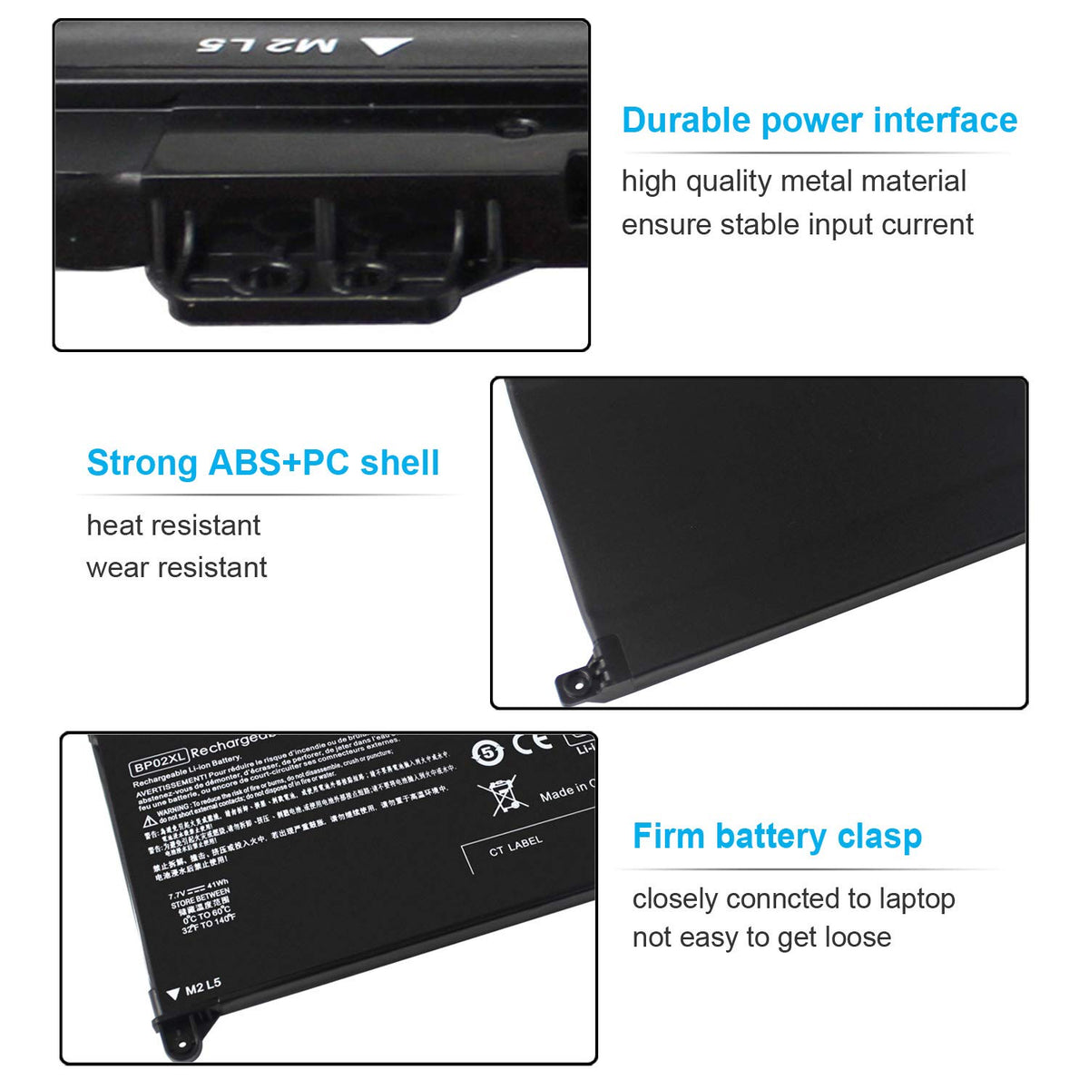 Emanjor BP02XL packaging includes tools to install quickly and easily.