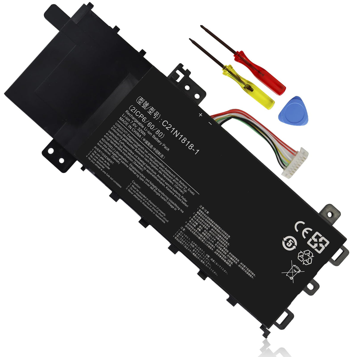Emanjor C21N1818-1 battery for ASUS VivoBook 15 F512DA powering daily tasks