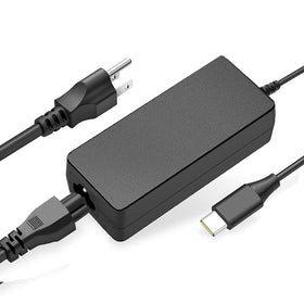 Emanjor charger next to smartphone to show size and travel-friendly benefit