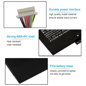 Rechargeable Li-polymer CP03XL cell showing quality build and safety features