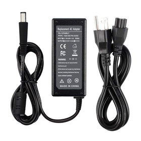 Emanjor 65W Dell Inspiron adapter closeup with reliable 7.4x5.0mm tip