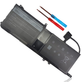 Emanjor front packaging showing battery for Alienware with clear model fitment benefit