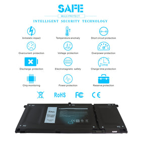 Emanjor battery next to ruler showing size and benefit of accurate dimension match