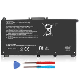 Emanjor battery front view showing compact replacement and clear fit