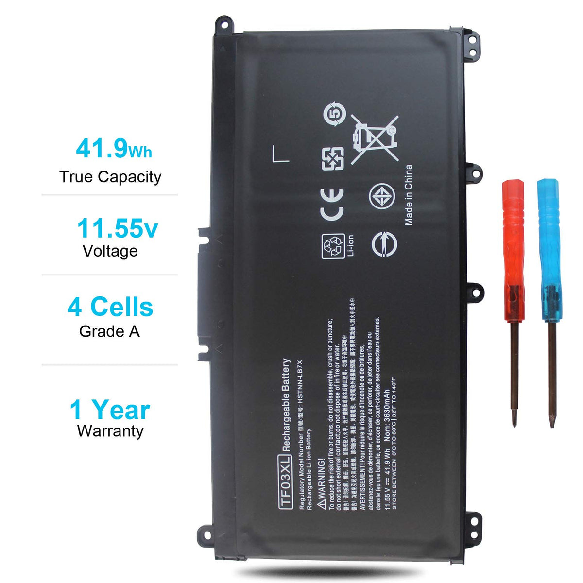 Emanjor installation tools included, simplifies HP Pavilion swap.