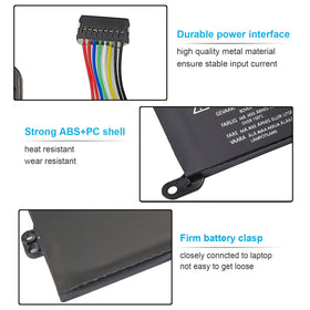 Emanjor battery installed in Lenovo IdeaPad demonstrating restored power