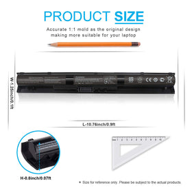 Emanjor KI04 battery for HP Pavilion 17T-G boosts portability.
