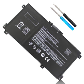 Emanjor LK03XL front view showing battery label and compatibility details for quick identification