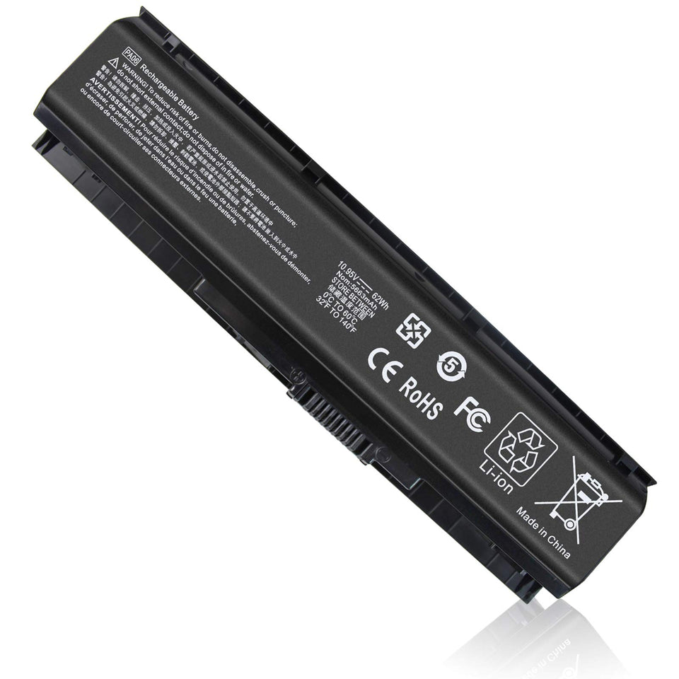 Emanjor PA06 battery for HP Omen 17, front view, reliable portable power.