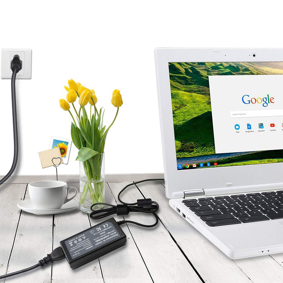 Emanjor packaging includes adapter and DC cable