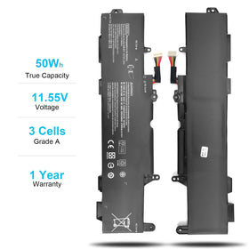 Emanjor battery with screwdrivers and manual for simple installation