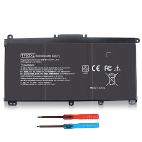 Emanjor TF03XL battery front view for HP Pavilion, reliable replacement.