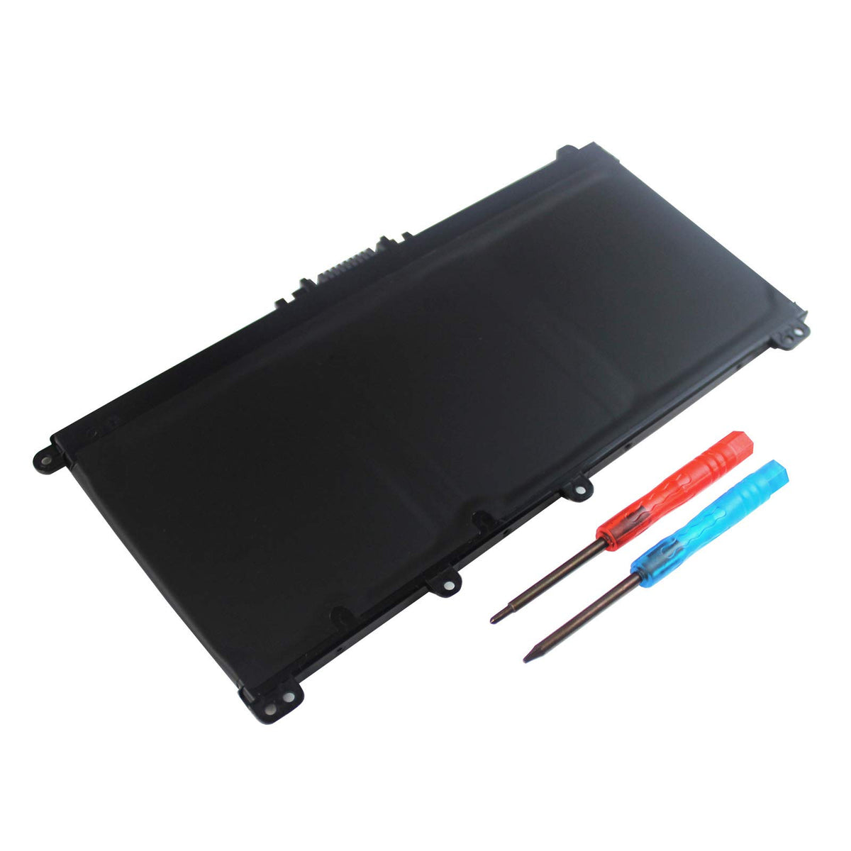 Emanjor TF03XL battery side ports, easy access for quick swaps.