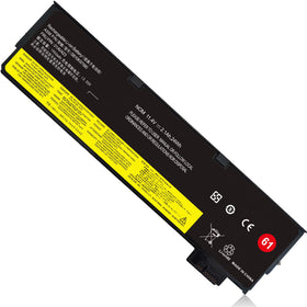 Emanjor ThinkPad external battery 61-24Wh extends unplugged work sessions.