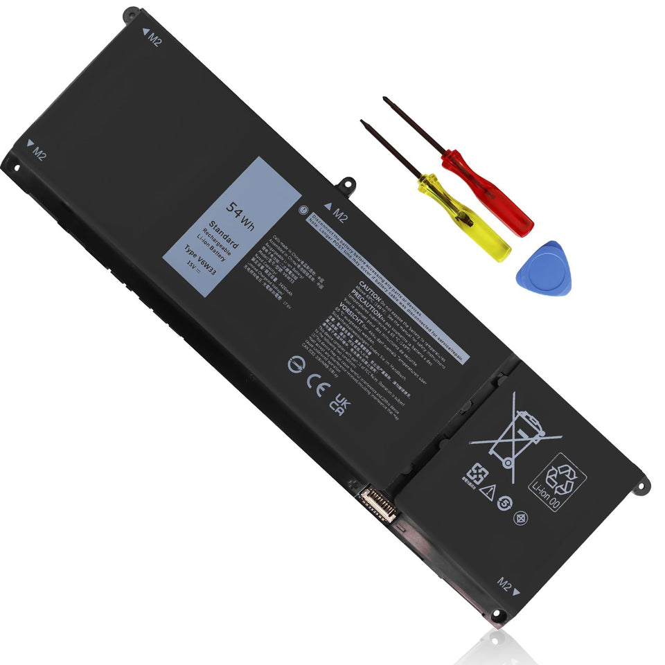 Emanjor front view of battery pack showing model and neat fit benefit