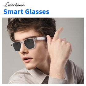 Emerhome smart sunglasses UV protection and blue light filtering for outdoor comfort