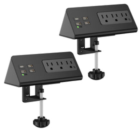 Emerising front view showing ports and tidy design for convenient charging