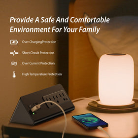 Emerising in a home desk scene delivering neat multi-device charging