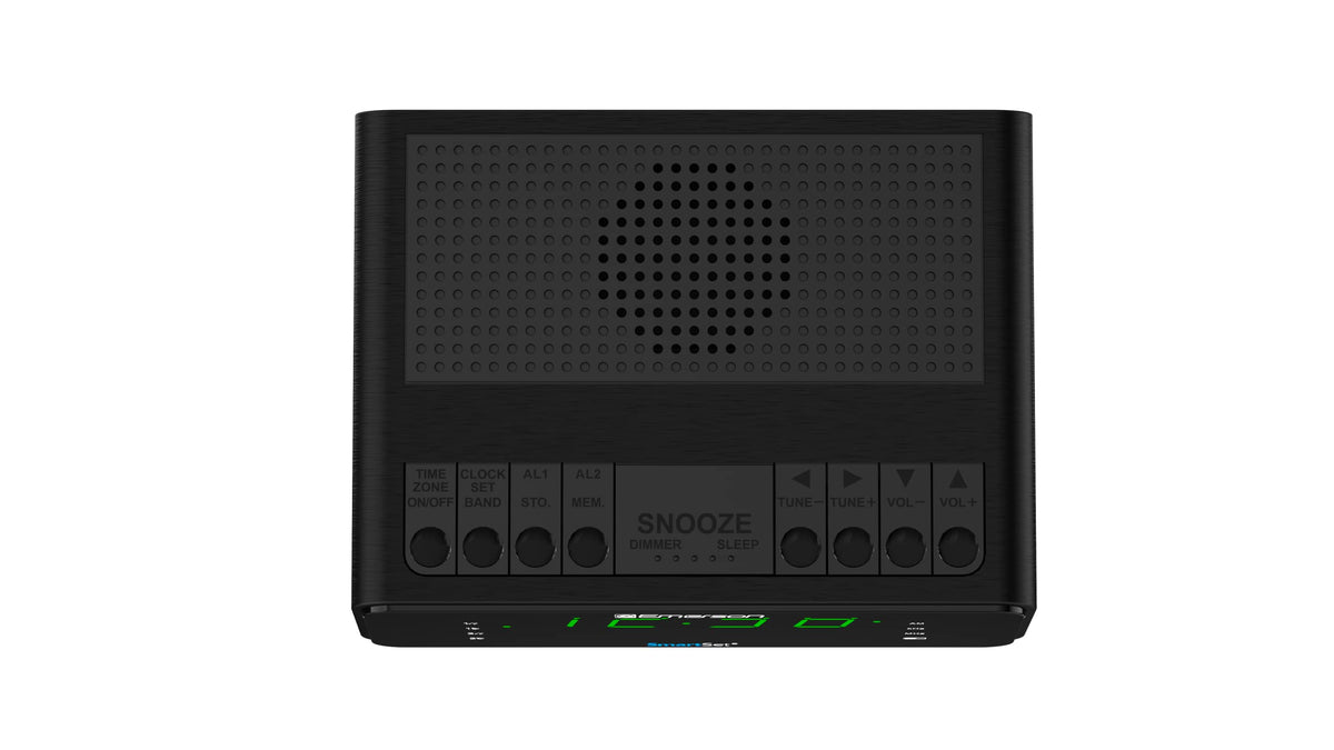 Emerson CKS1900 20 presets with AM/FM tuning for quick station access.