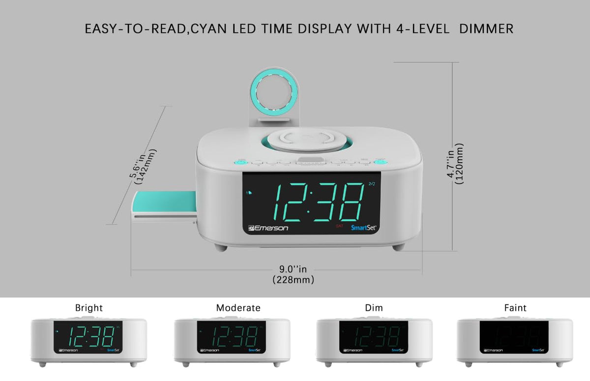 Emerson CKSW5010 Smartset USB-C and USB-A ports support versatile charging