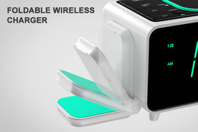 Emerson cyan LED display and dimmer controls, adjustable low-light comfort