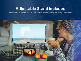 Emerson emergency portable TV keeps you informed during storms and outages.