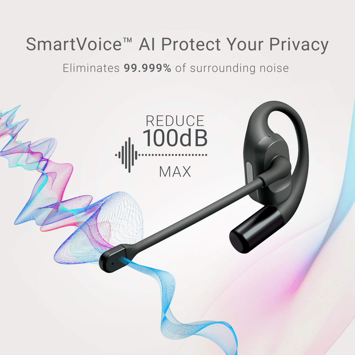 Emerson NoiseZero privacy-audio design supports private conversations in shared spaces.