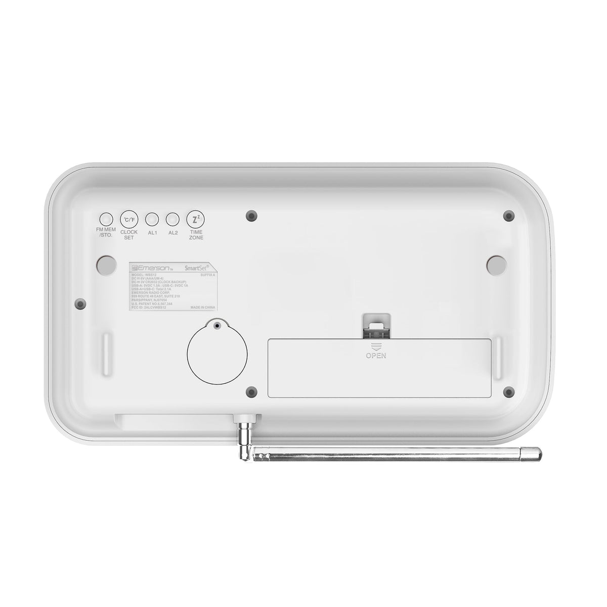 Emerson WBS12 SmartSet auto time recovery after power loss
