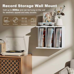 Emfogo three compartments filled with vinyl for organized quick access