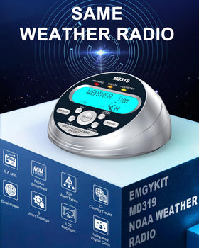 Emgykit MD319 LED warning light strobe showing color-coded visual emergency alerts