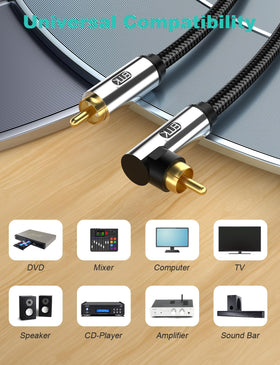 EMK durable construction withstands frequent bends for reliable home theater connections.