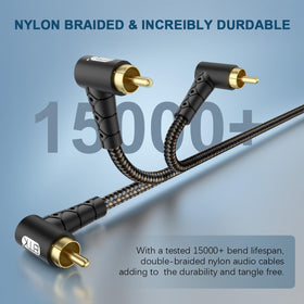 EMK home theater hi-fi RCA cable enables clean audio routing.