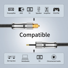 EMK cable next to ruler showing 25ft (8m) length for room setups and routing