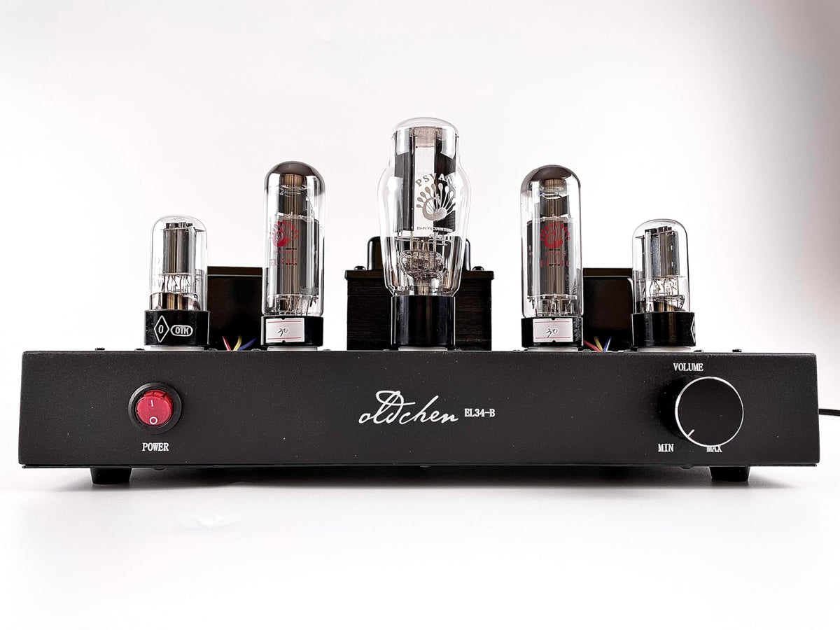 Emoryseric Oldchen EL34 enclosure highlighting compact, solid build