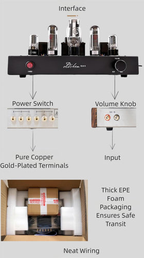 Emoryseric Oldchen EL34 ALPS potentiometer and clean controls