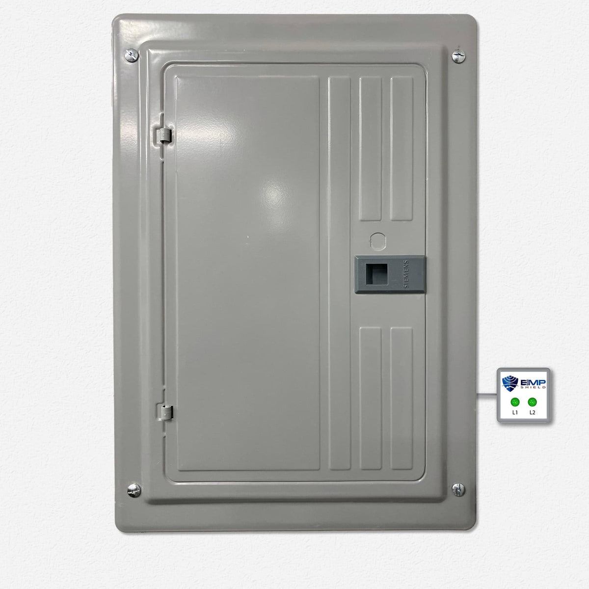 EMP Shield breaker box protector panel highlighting robust surge and EMP defense