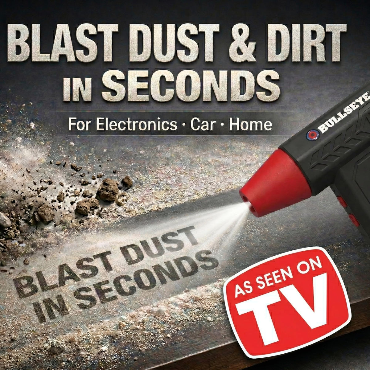 EMSON BULLSEYE with both precision and wide nozzles for targeted cleaning