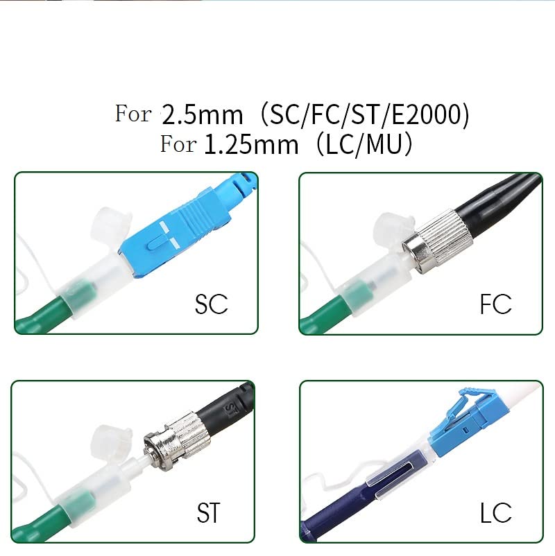 Enajucy cleaner pen focuses on 2.5mm SC/FC/ST end faces for precise cleaning