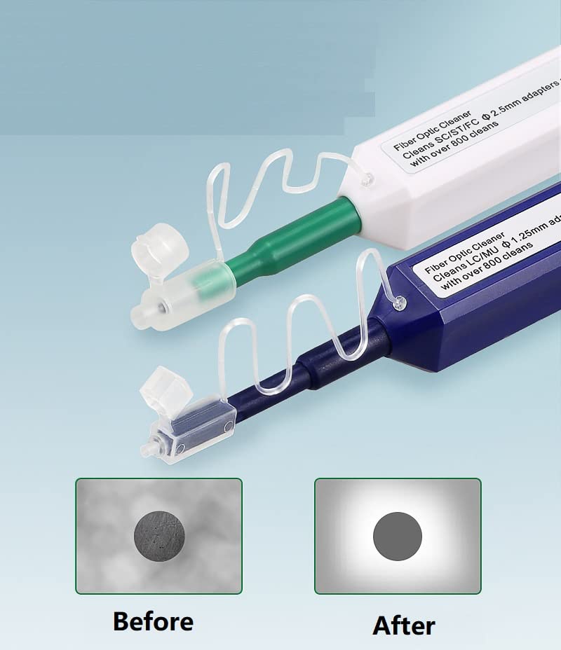 Enajucy pen cleaning signals with an audible prompt after use