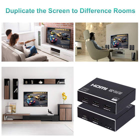 ENBUER 1x3 HDMI Splitter is HDCP compliant for protected content