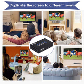 ENBUER 1x4 HDMI Splitter supports 4K 30Hz for clear media delivery
