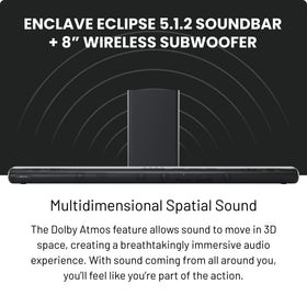 Eclipse 5-1-2 Dolby Atmos setup highlighting wide soundstage and height channels.