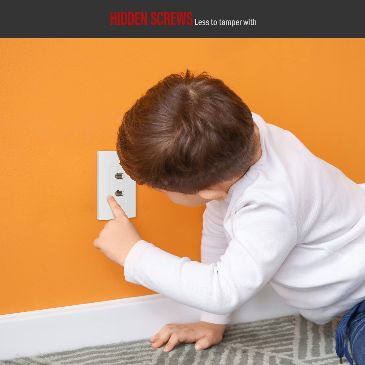 ENERLITES polycarbonate thermoplastic body emphasizes durability and impact resistance.